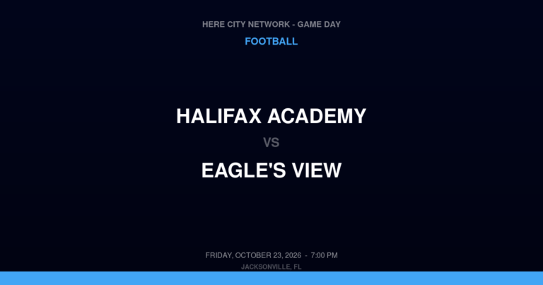 Halifax Academy 26, Eagle's View 20