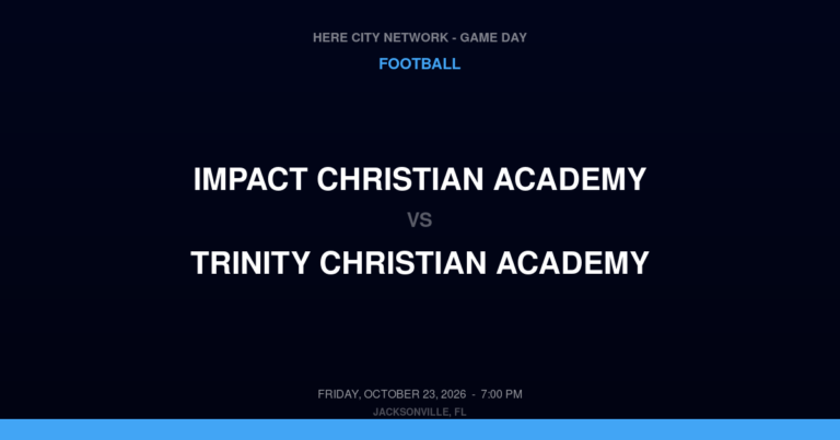 Impact Christian Academy 0, Trinity Christian Academy 56