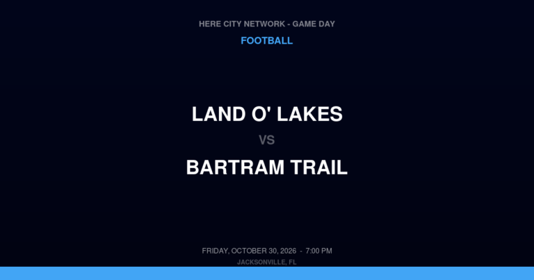 Land O' Lakes at Bartram Trail