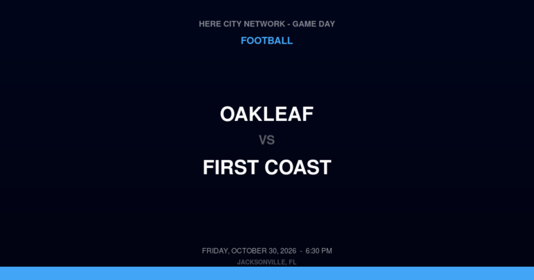 Oakleaf at First Coast