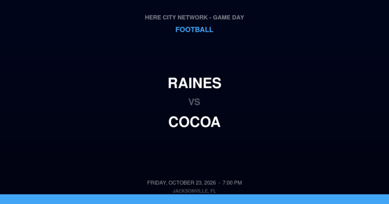 Raines 35, Cocoa 20