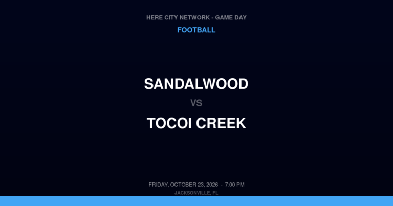Sandalwood 23, Tocoi Creek 17