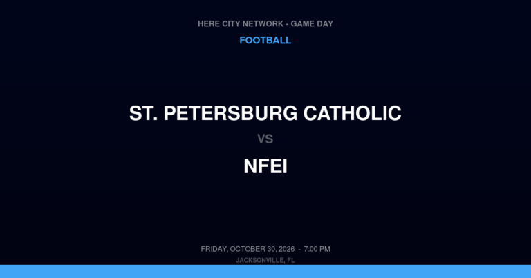 St. Petersburg Catholic at NFEI